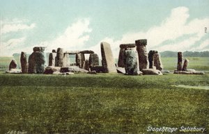 Stonehenge, Wiltshire (színes fotó)