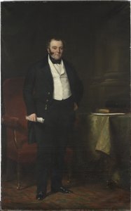 George Hudson, 1846 alkotó: Francis Grant