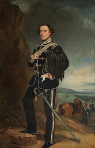 A 2. Lord de Tabley, mint az Earl of Chesters Yeomanry lovasság ezredes parancsnoka alkotó: Francis Grant
