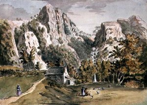 Vízesés Keswickben, Cumberlandban