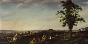 Baltimore látképe a Chapel Hillről, 1803 körül