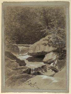 Egy hegyi patak alkotó: Francis Hopkinson Smith