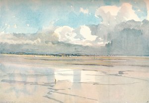 The Estuary of the Dee, c1877-1906, 1906 alkotó: Francis Job Short