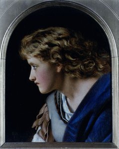 Egy lány feje alkotó: Francis John Wyburd
