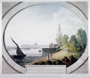 „Kilátás Battersea-n”, 1784.
