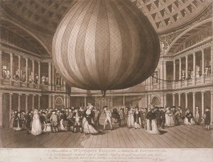 A Pantheon belseje, Oxford Street, London, 1785