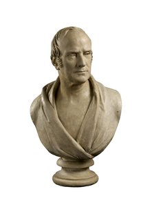 Sir Benjamin Hobhouse mellszobra, Bt., MP (1757-1831), 1818-1819 (gipsz)