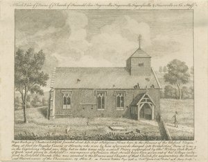 Búcsútemplom: rézkarc, nd [1740] (nyomat) alkotó: Francis Perry