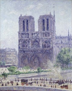Notre Dame a reggeli napfényben alkotó: Francis Picabia