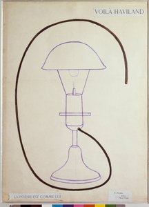 A költészet olyan, mint ő (Rajzolás alkotó: Francis Picabia