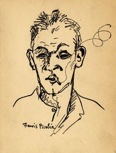 Blaise Cendrars portréja (Frederic Louis Sauser) alkotó: Francis Picabia