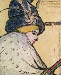 Jeanne Marie Bourgeois (1874-1956) portréja, Mistinguett néven ismert.