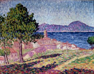 Saint Tropez látképe, a Citadella alkotó: Francis Picabia