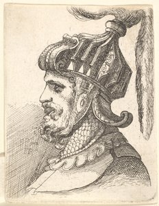 Sisakos fej, 1662-78.