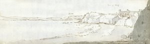 Tenby kikötője, 1678 körül (akvarell és barna tinta, papír)
