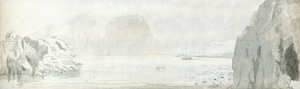 Swansea, 1678 körül (akvarell és barna tinta papíron)