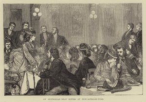 Ausztrál húsos vacsora Newcastle-on-Tyne-ben alkotó: Francis S. Walker