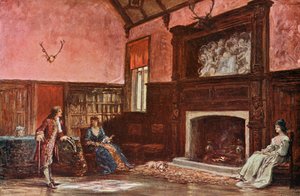 A Stoke Poges Manor csarnoka alkotó: Francis S. Walker