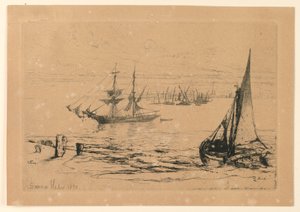 Egy dandár a horgonyban alkotó: Francis Seymour Haden