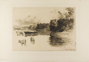 Egy Lancashire folyó alkotó: Francis Seymour Haden