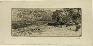 Valószínű hely egy lazac számára alkotó: Francis Seymour Haden