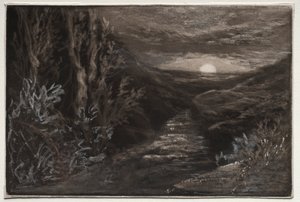 Egy Moorland-patak alkotó: Francis Seymour Haden