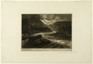 Lazacfolyó, II. sz alkotó: Francis Seymour Haden