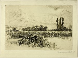 Vízi rét alkotó: Francis Seymour Haden