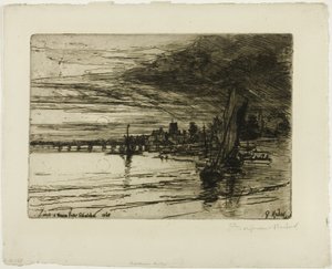 Battersea híd alkotó: Francis Seymour Haden