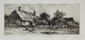 Burgundi nyaralók alkotó: Francis Seymour Haden