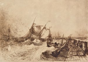 Calais kikötője alkotó: Francis Seymour Haden