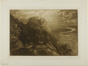 Harlech, sz. én alkotó: Francis Seymour Haden