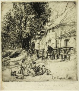 Kew Side, Egy töredék alkotó: Francis Seymour Haden