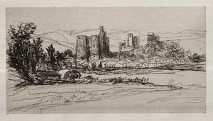 Kidwelly kastély alkotó: Francis Seymour Haden