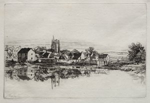 Kidwelly Town alkotó: Francis Seymour Haden