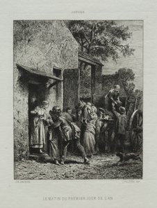 Az év első napjának reggele alkotó: Francis Seymour Haden