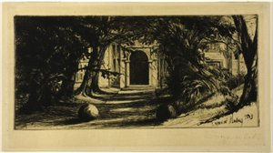 Mytton Hall alkotó: Francis Seymour Haden
