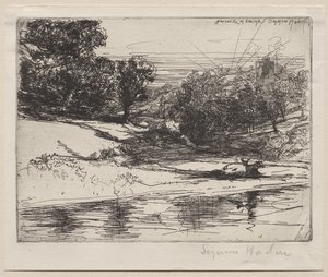 Newcastle Emlynben alkotó: Francis Seymour Haden