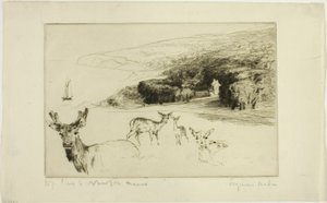 Newton Manor alkotó: Francis Seymour Haden