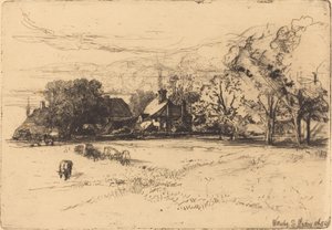 Régi Willesley-ház alkotó: Francis Seymour Haden