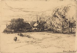 A régi Willesley-ház alkotó: Francis Seymour Haden