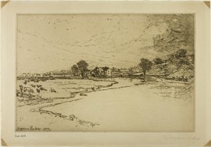 Sawley apátság alkotó: Francis Seymour Haden