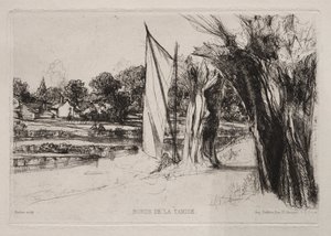 Thames Ditton – Vitorlával alkotó: Francis Seymour Haden