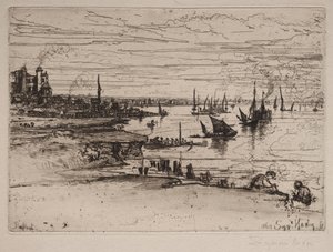 A fogadó, Purfleet alkotó: Francis Seymour Haden