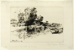 A Kis Csónakház alkotó: Francis Seymour Haden