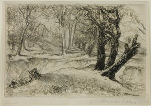 A három nővér alkotó: Francis Seymour Haden