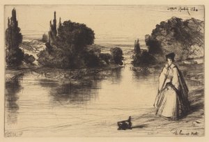 Vontatóút alkotó: Francis Seymour Haden