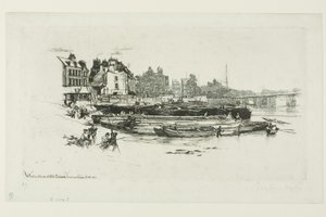 Whistler háza, Chelsea alkotó: Francis Seymour Haden