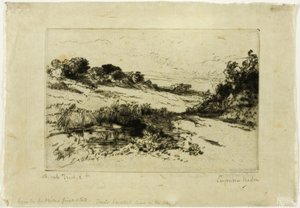 Szélmalomdomb, I. sz alkotó: Francis Seymour Haden