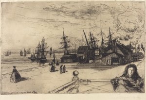 Yacht Tavern, Erith alkotó: Francis Seymour Haden